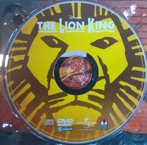 Various : The Lion King - Het Nederlandse Cast Album (CD, Album + DVD, Bon)