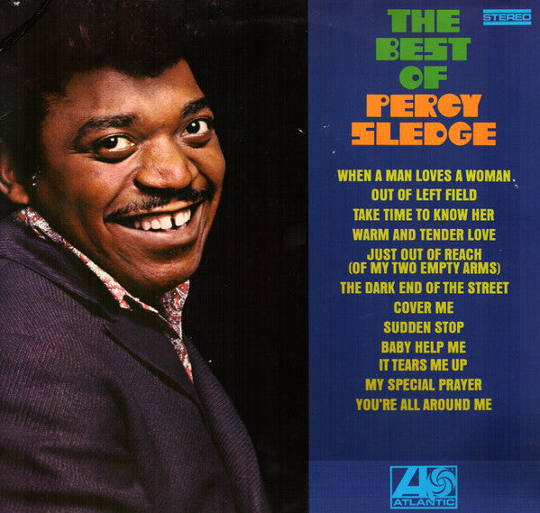 Percy Sledge : The Best Of Percy Sledge (LP, Comp, RE)