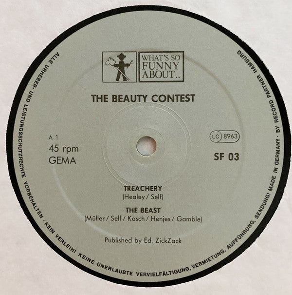 The Beauty Contest : Treachery (12", Maxi)