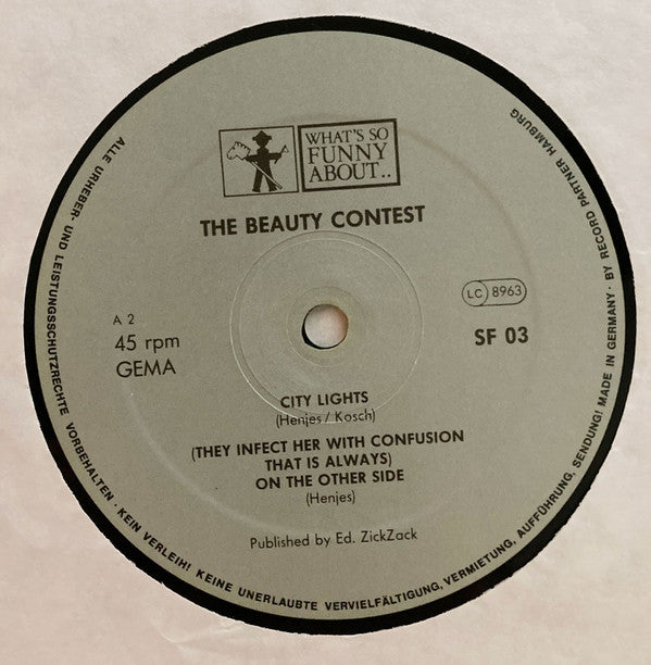 The Beauty Contest : Treachery (12", Maxi)