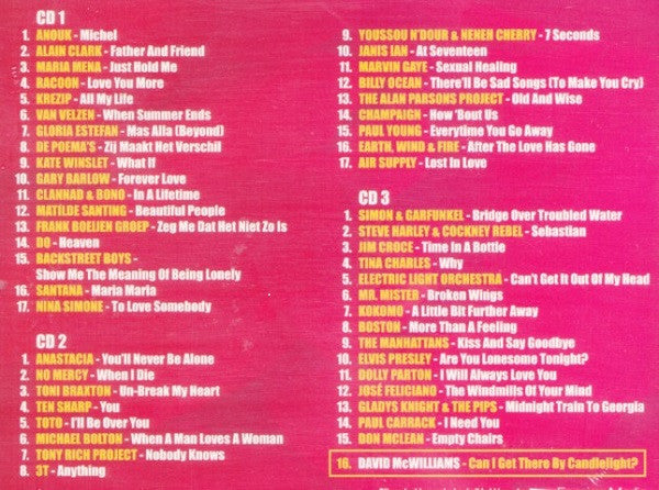 Various : Candlelight Top 50 (3xCD, Comp)