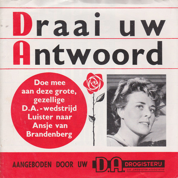 Ansje van Brandenberg : Draai Uw Antwoord (Flexi)