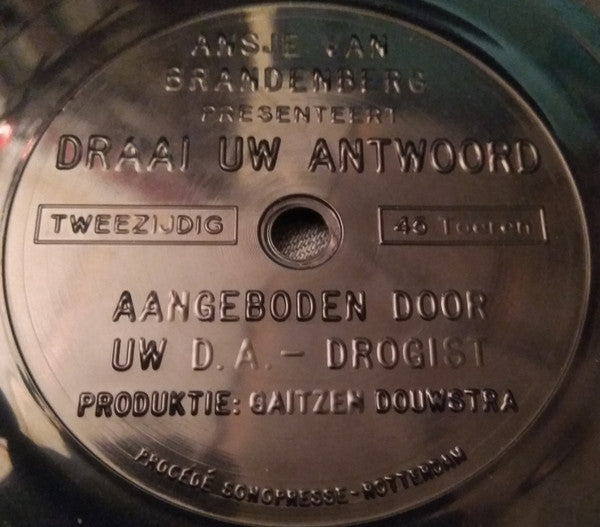 Ansje van Brandenberg : Draai Uw Antwoord (Flexi)