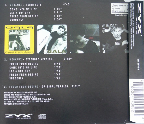 Gala : Megamix (CD, Maxi, Comp, P/Mixed)