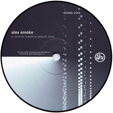 Alex Smoke : Prima Materia (12")