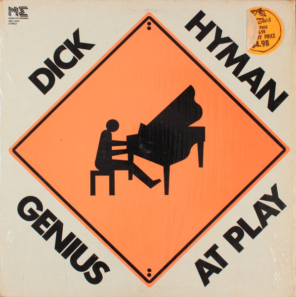 Dick Hyman : Genius At Play - Improvised Jazz Piano Solos (LP, Album)