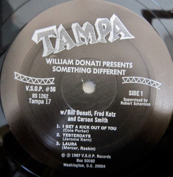 Bill Donati, Fred Katz, Carson Smith : William Donati Presents Something Different (LP, RE)