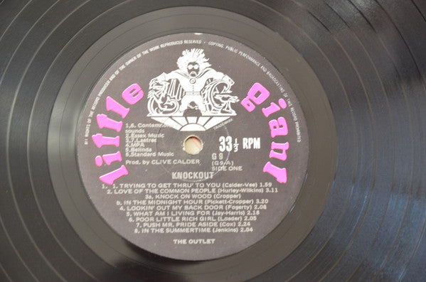 The Outlet : Knock Out (LP, Album)