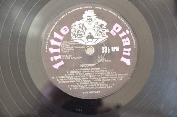 The Outlet : Knock Out (LP, Album)