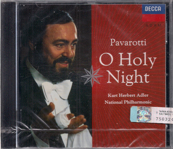 Luciano Pavarotti, Kurt Herbert Adler, National Philharmonic Orchestra : O Holy Night (CD, Comp, RM)