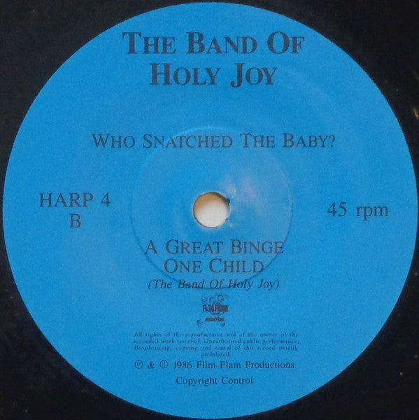 The Band Of Holy Joy* : Who Snatched The Baby? (7", Single)