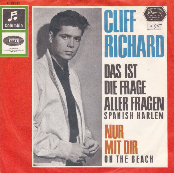 Cliff Richard : Das Ist Die Frage Aller Fragen / Nur Mit Dir (7", Single)