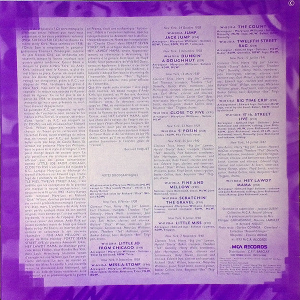 Andy Kirk And His Clouds Of Joy : 3 / 1938-1942 **Clouds At Sundown** (LP, Comp)