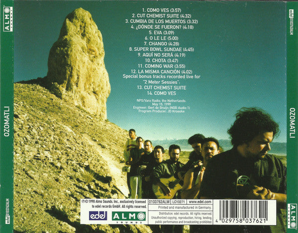 Ozomatli : Ozomatli (CD, Album, RE)