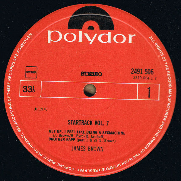 James Brown : Startrack Vol. 7 (LP, Comp)