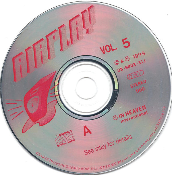 Various : Airplay Top Charts 5 - May 1999 (2xCD, Comp, Unofficial)