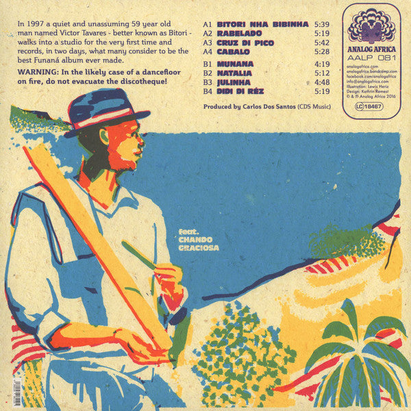 Bitori : Legend Of Funaná - The Forbidden Music Of The Cape Verde Islands (LP, Album, RE)
