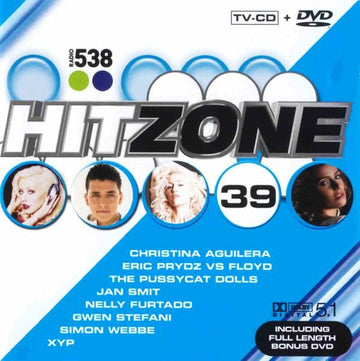 Various : Radio 538 - Hitzone 39 (CD, Comp + DVD, Comp, PAL)