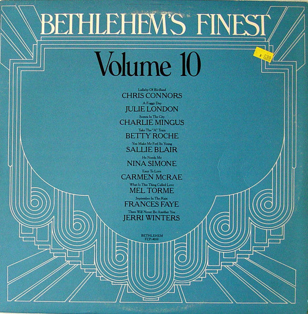 Various : Bethlehem's Finest Volume 10 (LP, Comp)