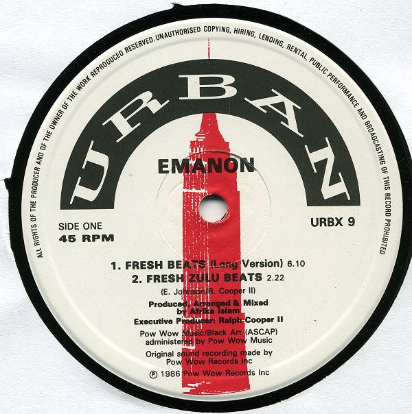 Emanon (2) : Fresh Beats (12")