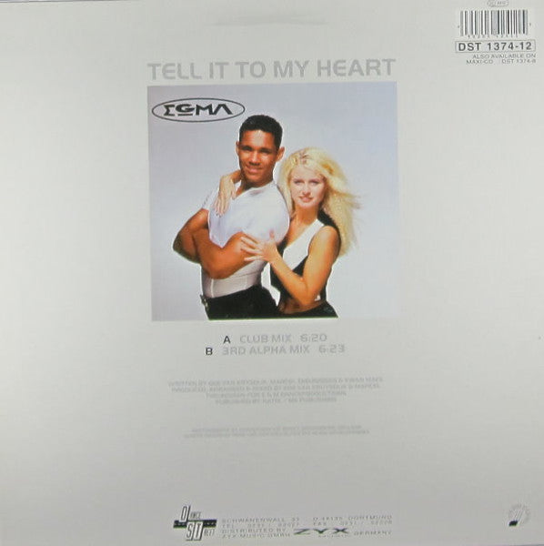 Egma : Tell It To My Heart (12", Maxi)