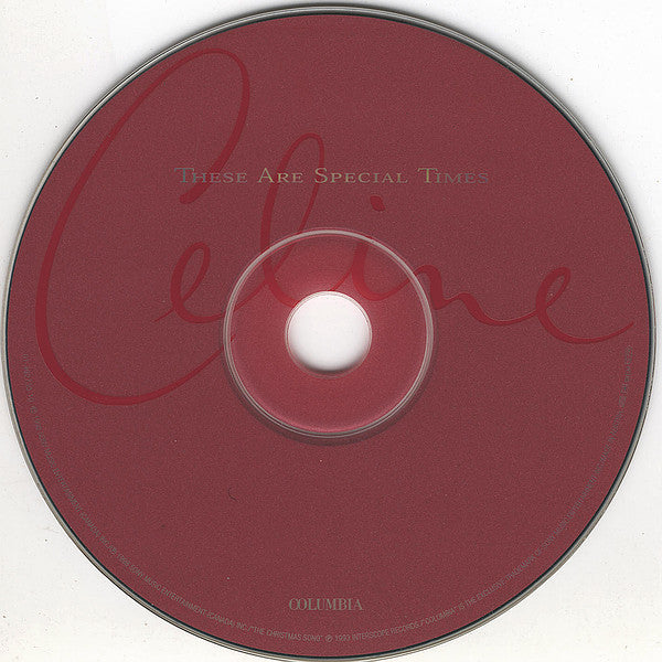 Céline Dion : These Are Special Times (CD, Album)