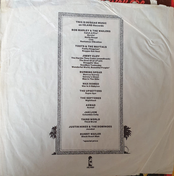 Bob Marley & The Wailers : Live! (LP, Album)