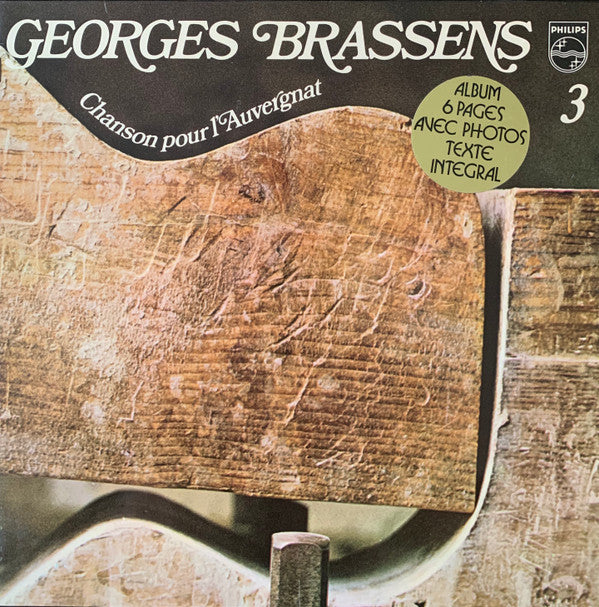 Georges Brassens : 3 - Chanson Pour L'Auvergnat (LP, Album, Comp, RE, Gat)