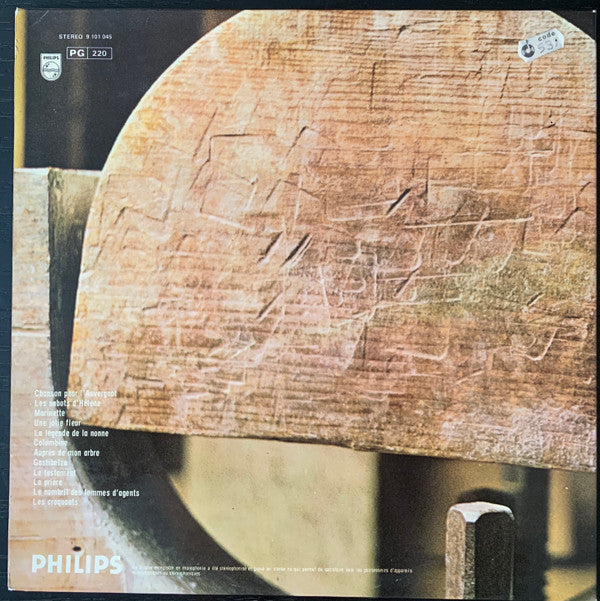 Georges Brassens : 3 - Chanson Pour L'Auvergnat (LP, Album, Comp, RE, Gat)