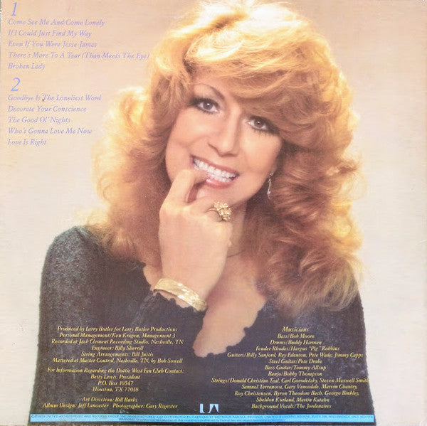 Dottie West : Dottie (LP, Album)