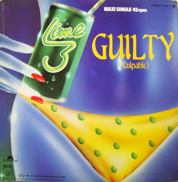 Lime (2) : Guilty = Culpable (12", Maxi)