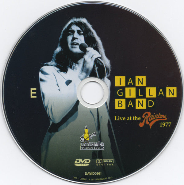 Ian Gillan Band : Live At The Rainbow 1977 (DVD-V, RM, Multichannel, PAL)