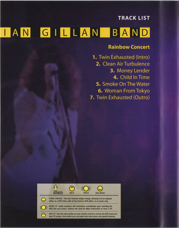 Ian Gillan Band : Live At The Rainbow 1977 (DVD-V, RM, Multichannel, PAL)