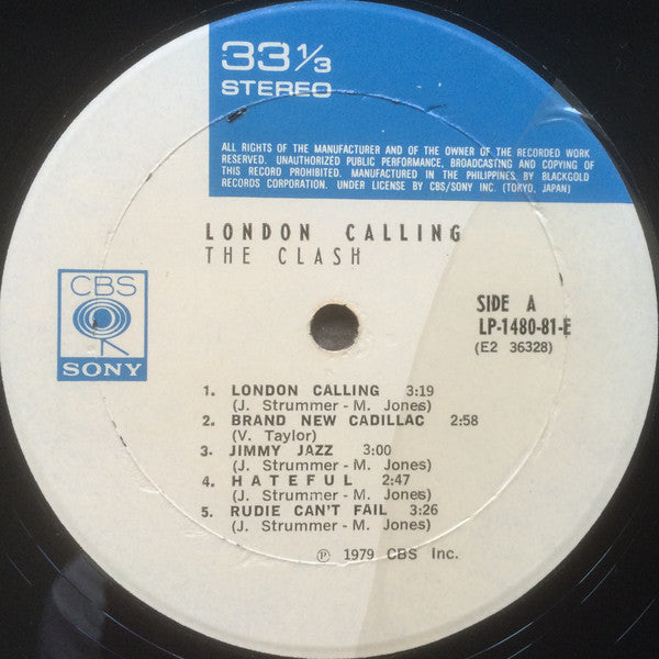 The Clash : London Calling (2xLP, Album)