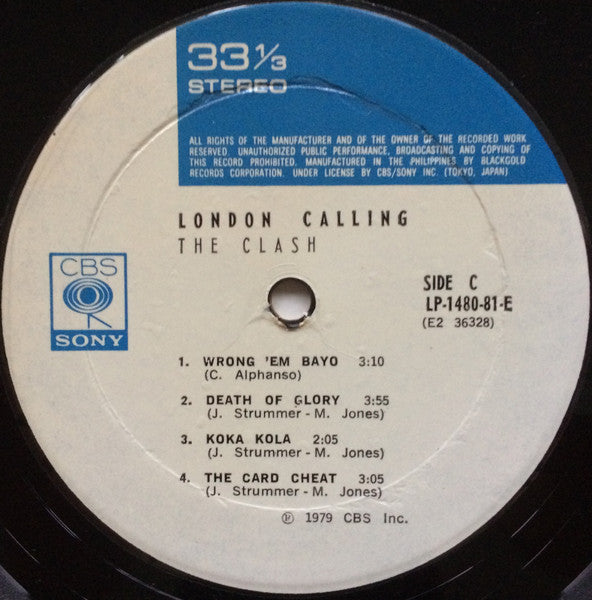 The Clash : London Calling (2xLP, Album)