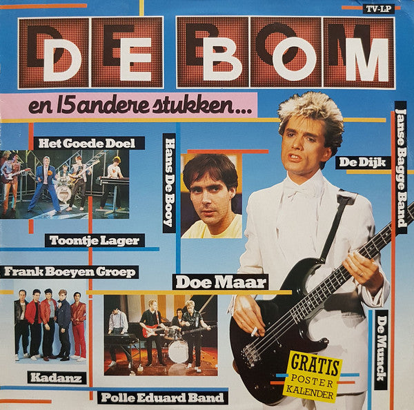 Various : De Bom En 15 Andere Stukken... (LP, Comp)