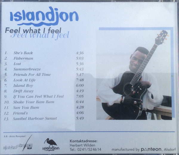 Levi John : Feel What I Feel (CD, Album)