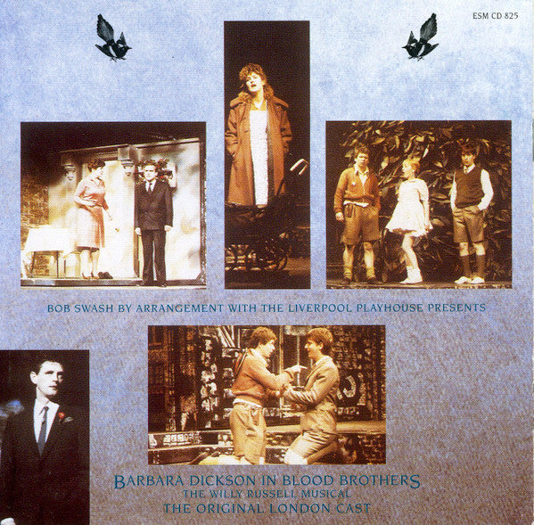 Barbara Dickson And Various : Barbara Dickson In Blood Brothers - The Willy Russell Musical - The Original London Cast Recording (CD, Album, RE)