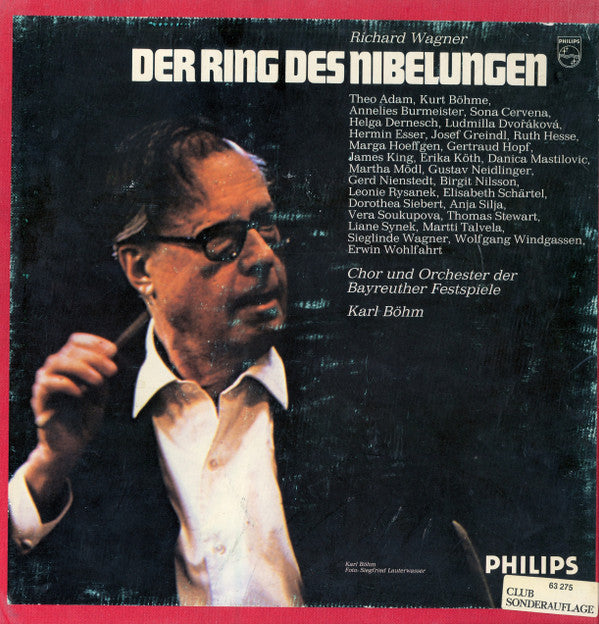 Richard Wagner - Karl Böhm : Der Ring Des Nibelungen - Bayreuther Festspiele (16xLP, Club + Box)