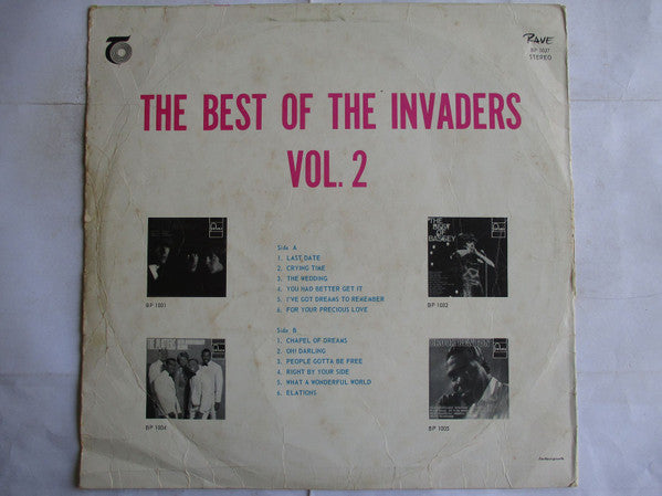 Invaders (7) : The Best Of The Invaders Vol. 2 (LP, Comp)