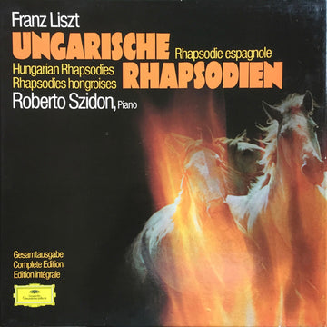 Franz Liszt, Roberto Szidon : Ungarische Rhapsodien (3xLP + Box)