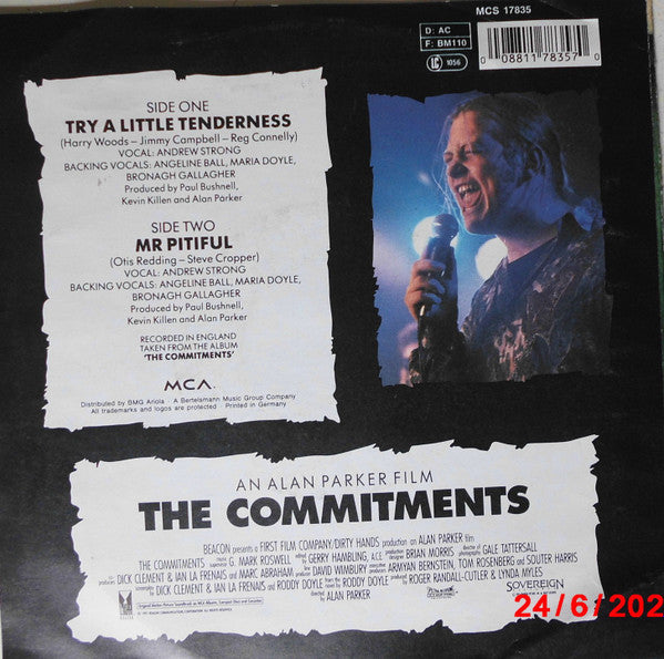 The Commitments : Try A Little Tenderness (7")
