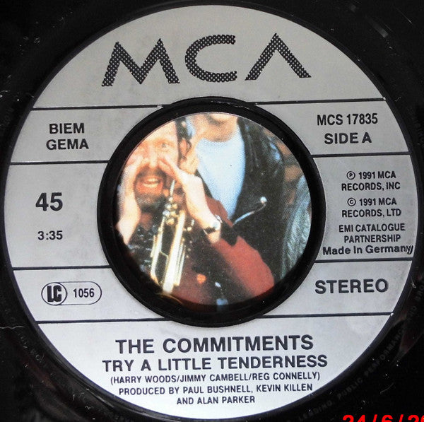 The Commitments : Try A Little Tenderness (7")