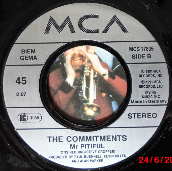 The Commitments : Try A Little Tenderness (7")