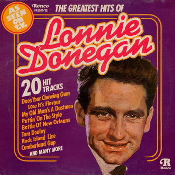 Lonnie Donegan : The Greatest Hits Of Lonnie Donegan (LP, Comp, Mono)