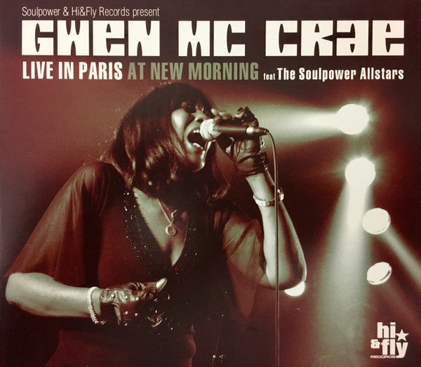 Gwen McCrae, The Soulpower Allstars : Live In Paris At New Morning (CD)