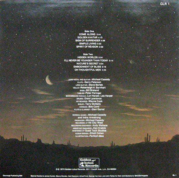 Michael Cassidy : Nature's Secret (LP, Album, Promo)