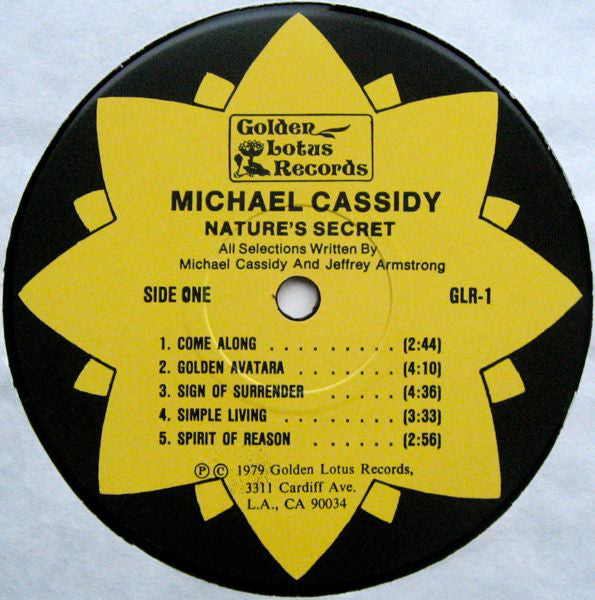 Michael Cassidy : Nature's Secret (LP, Album, Promo)