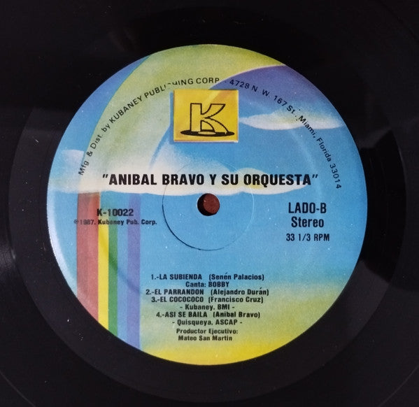 Anibal Bravo Y Su Orquesta : Mi Cosa Preciosa (LP, Album)