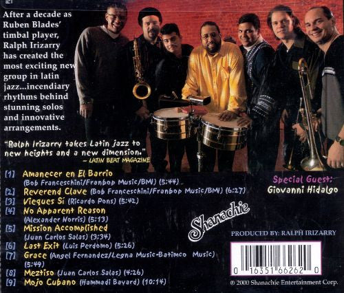 Ralph Irizarry & Timbalaye : Best Kept Secret (CD, Album)